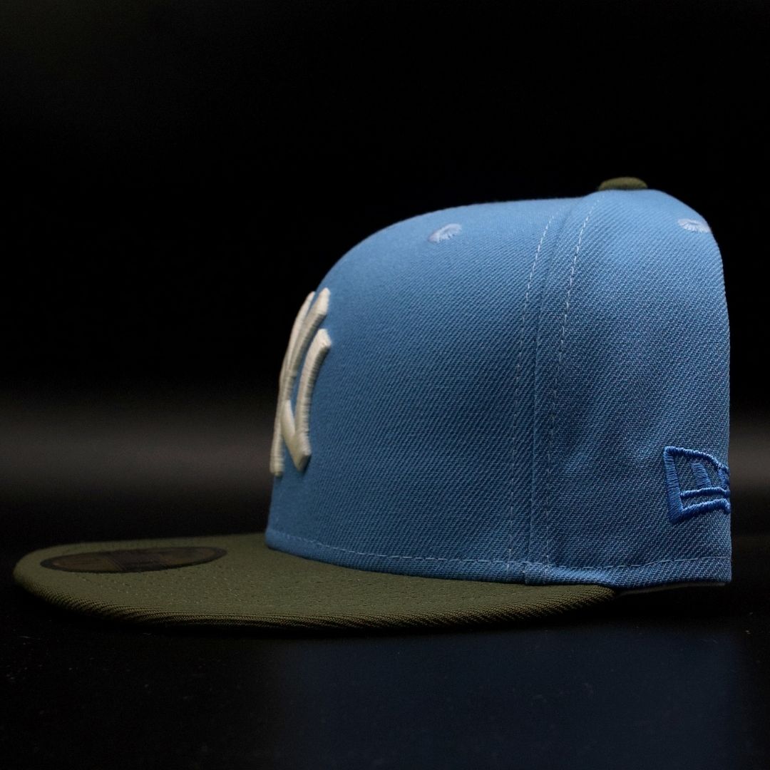 NY 99' WS. SKY BLU & PISTACHIO BRIM