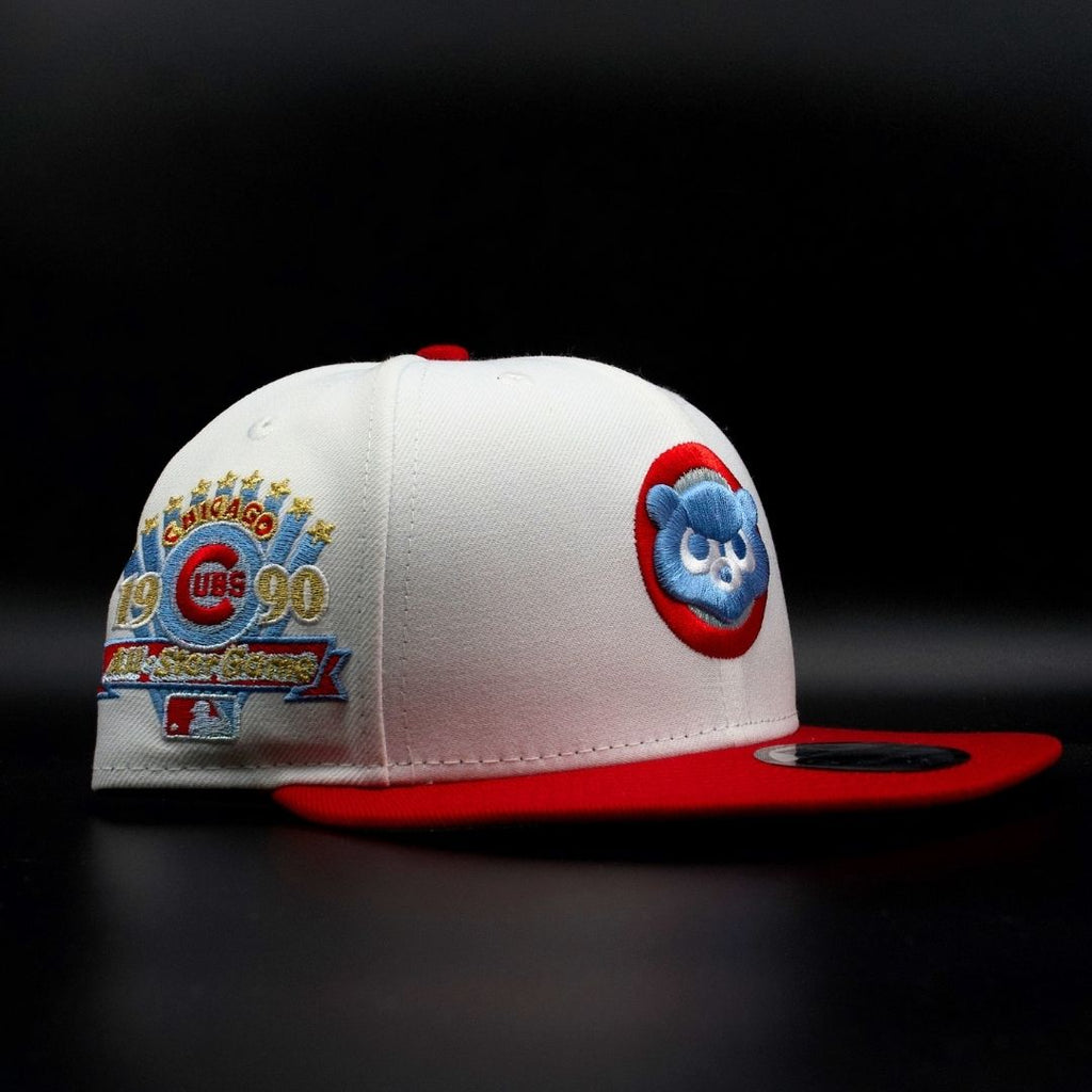 CUBS 90' RED & WHITE SNAP BACK