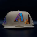 A D BACKS TAN PURPLE UV