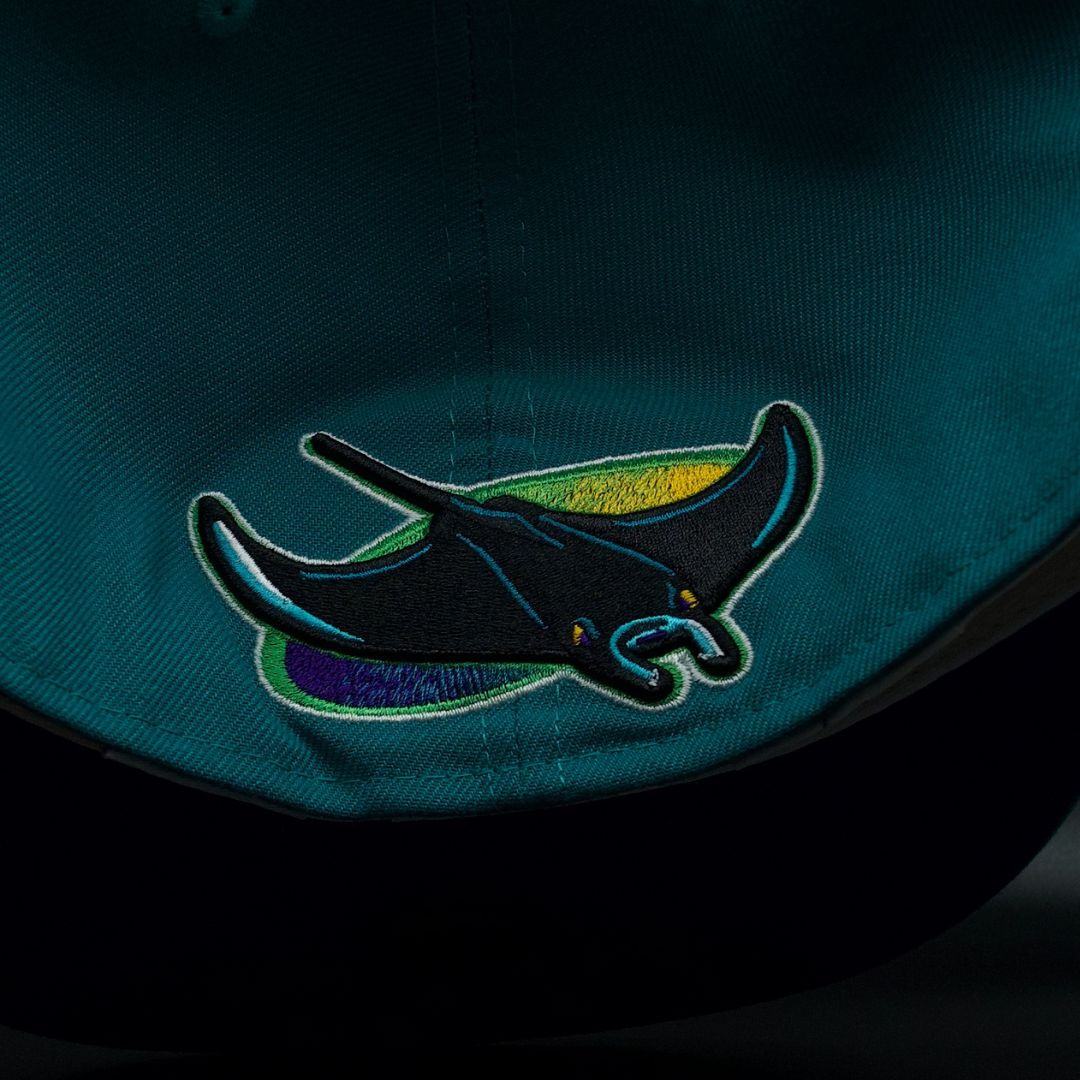 TAMPA BAY DEVIL RAYS 10 SEASONS GREEN